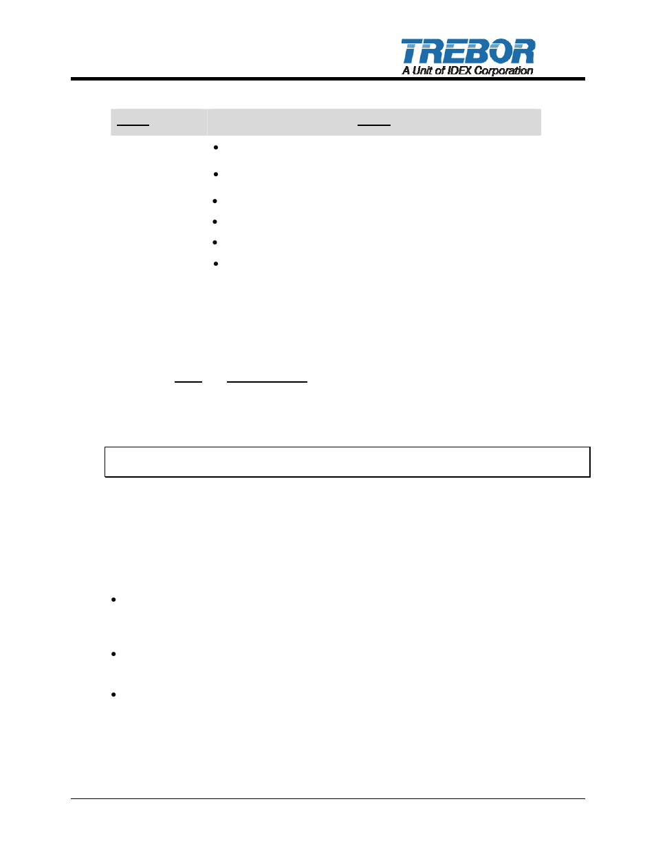 1 utilities / hook-up, 2 unpacking, 3 orientation | 4 fluid connections | Trebor CP PURUS User Manual | Page 7 / 17