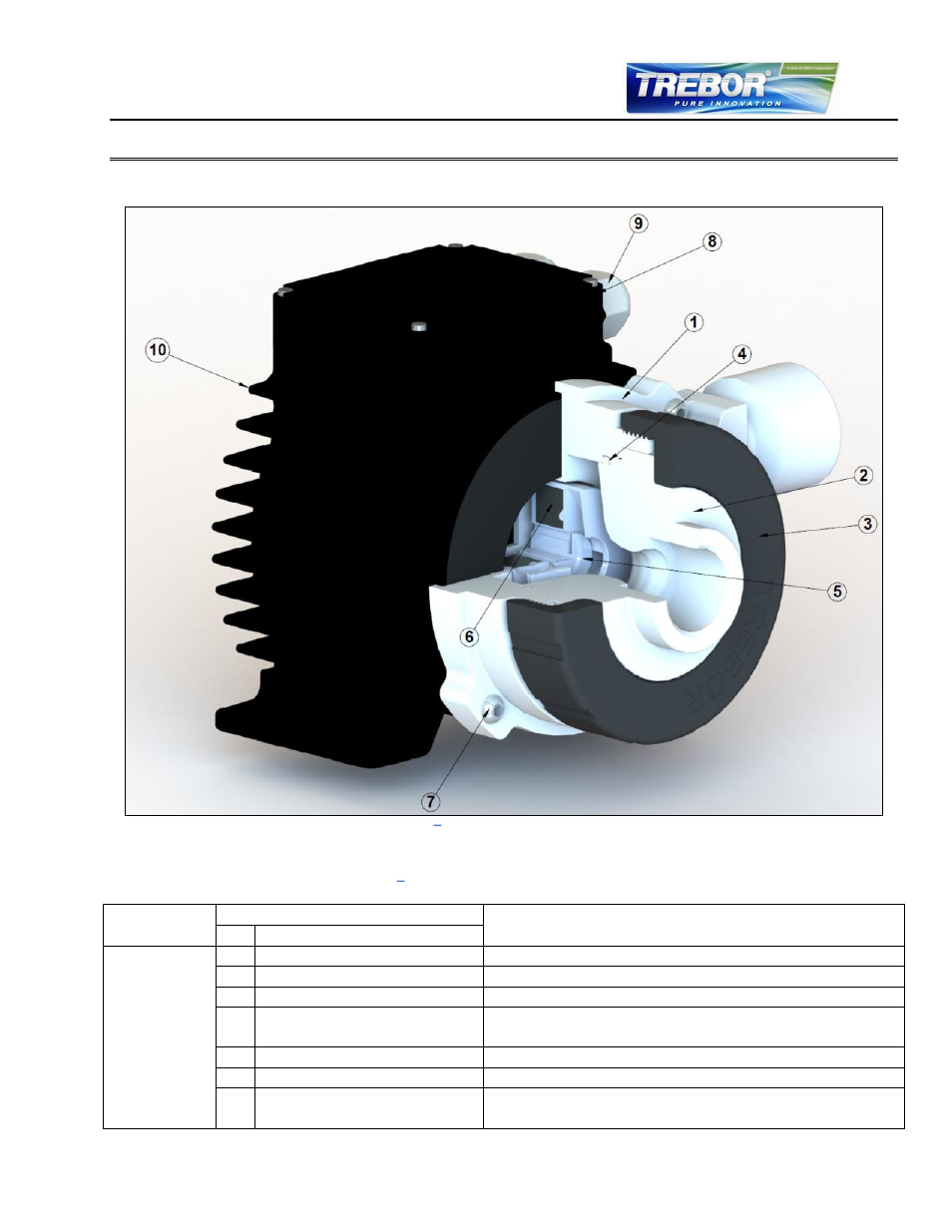 Engineering information, Sealing and material concept, 3 engineering information | 1 sealing and material concept | Trebor REV6 User Manual | Page 15 / 34
