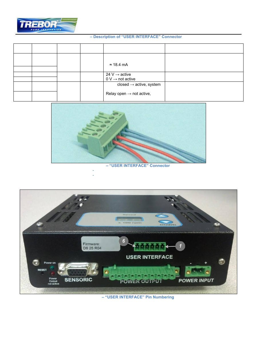 Trebor REV6 User Manual | Page 24 / 34