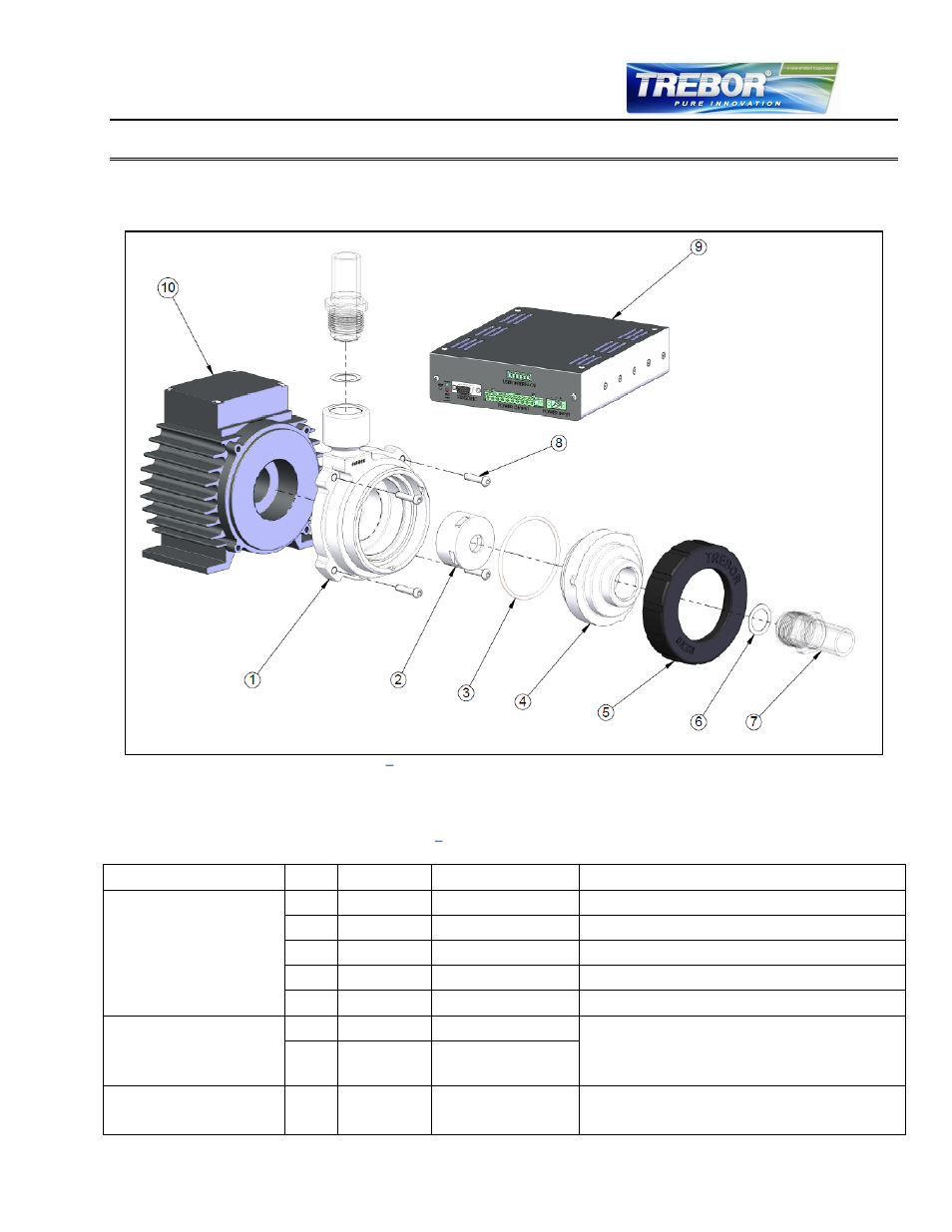 Specifications, Specification of components, 2 specifications | 1 specification of components | Trebor REV6 User Manual | Page 5 / 34