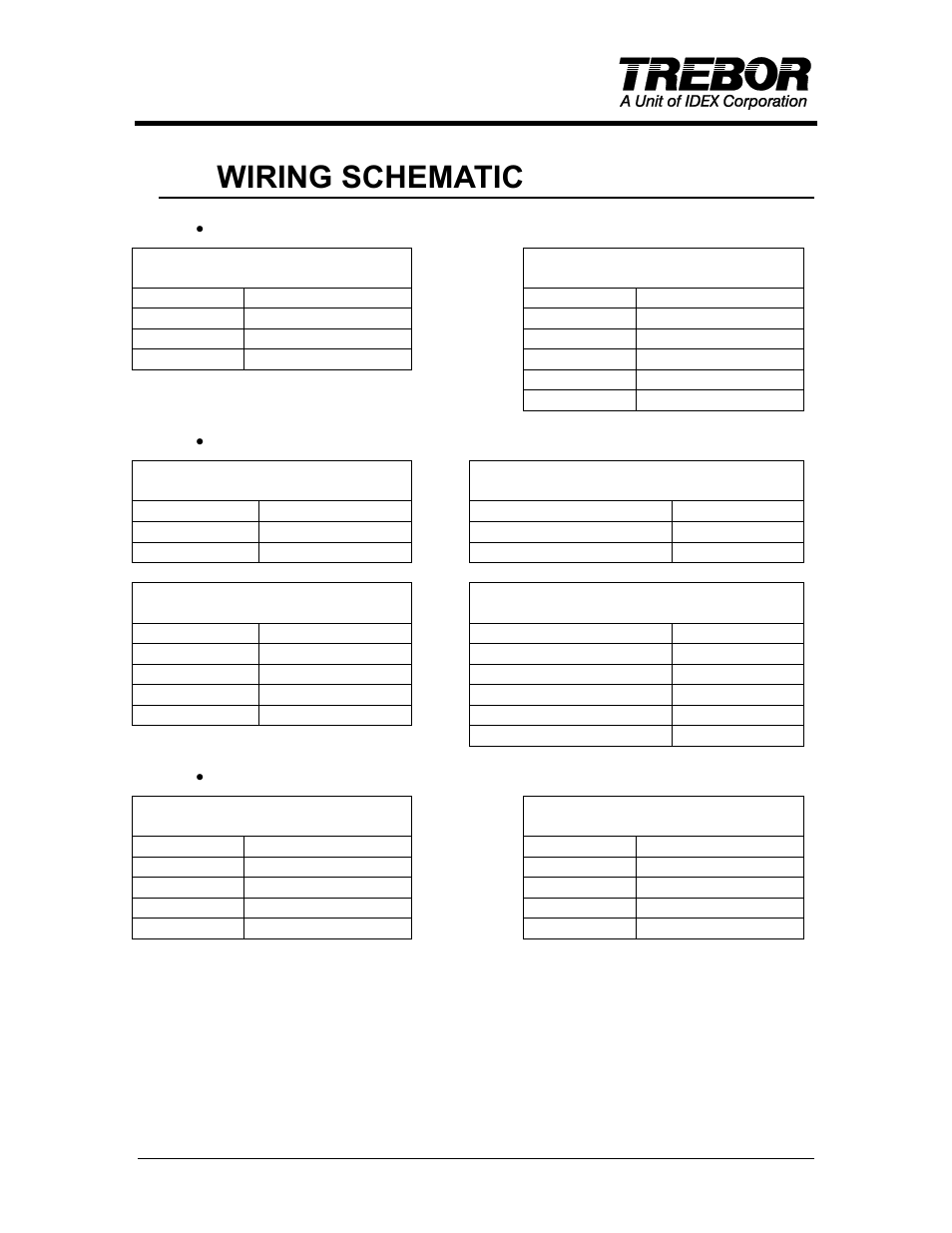 7wiring schematic | Trebor IQ Chemical Heater User Manual | Page 17 / 22