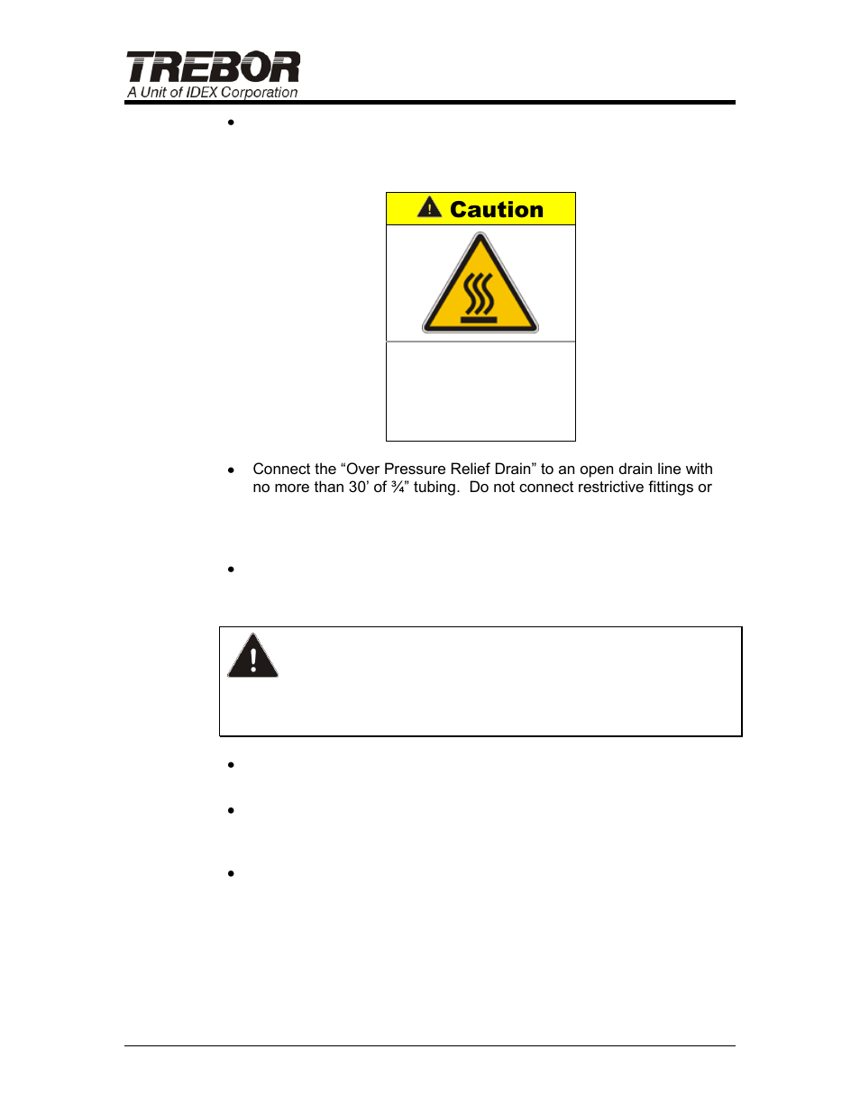 Caution | Trebor Quantum Series Di Water Heater User Manual | Page 14 / 41