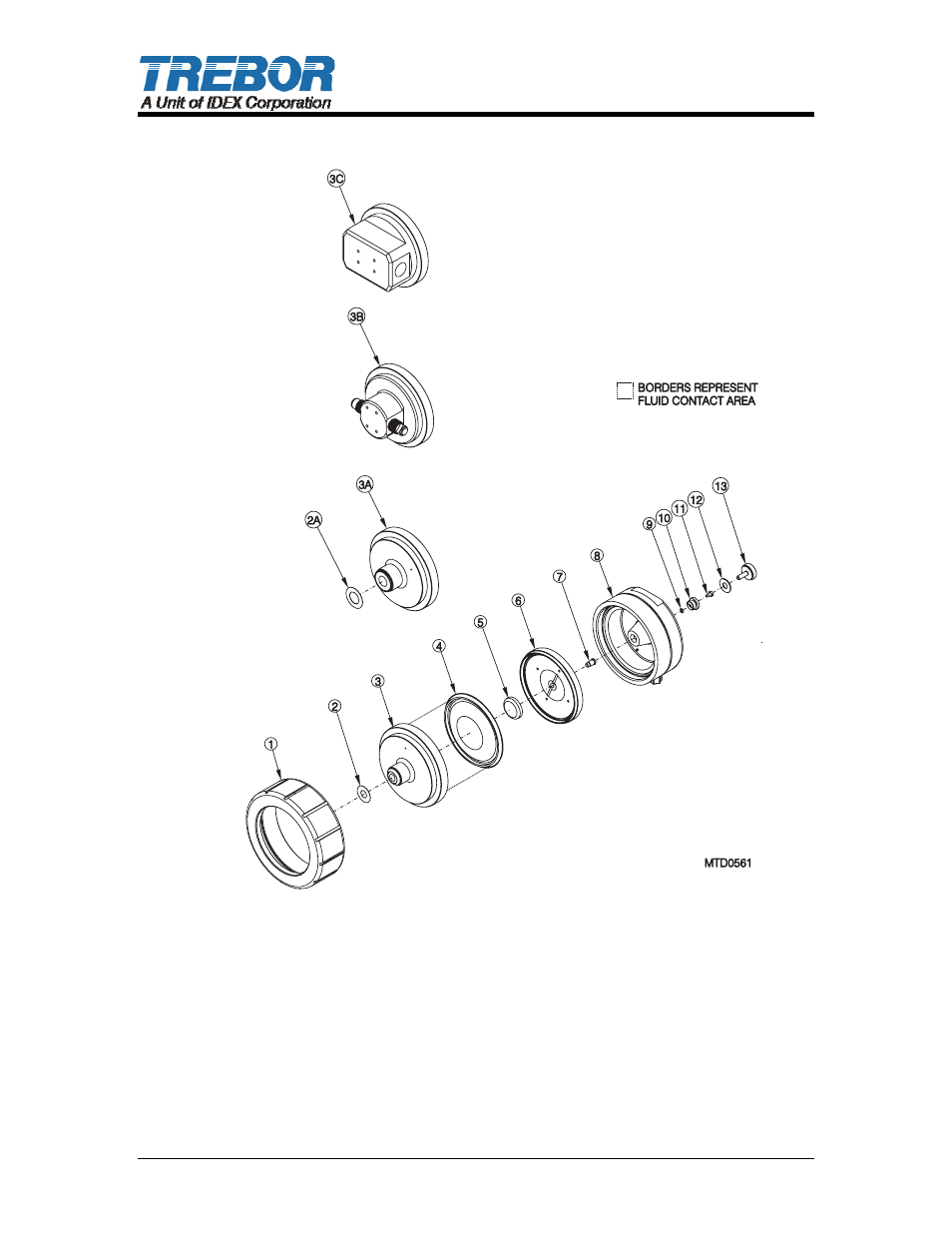 4 parts illustration, Parts illustration | Trebor SS95 Surge Suppressor User Manual | Page 8 / 11