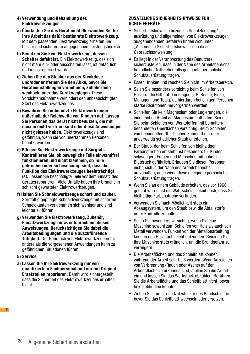 Triton TCM BS User Manual | Page 20 / 33