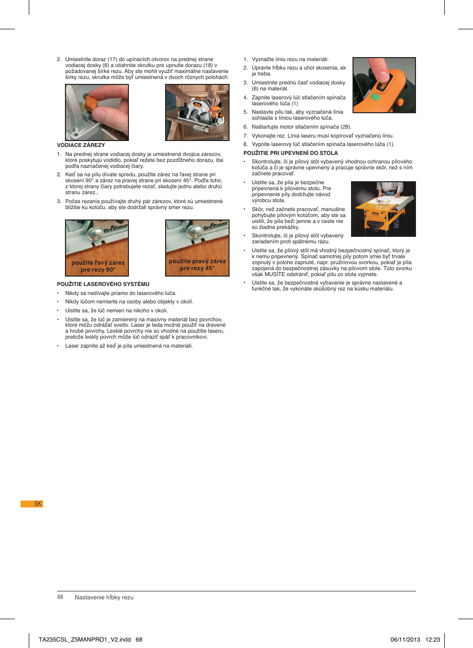 Triton TA 235CSL User Manual | Page 69 / 72