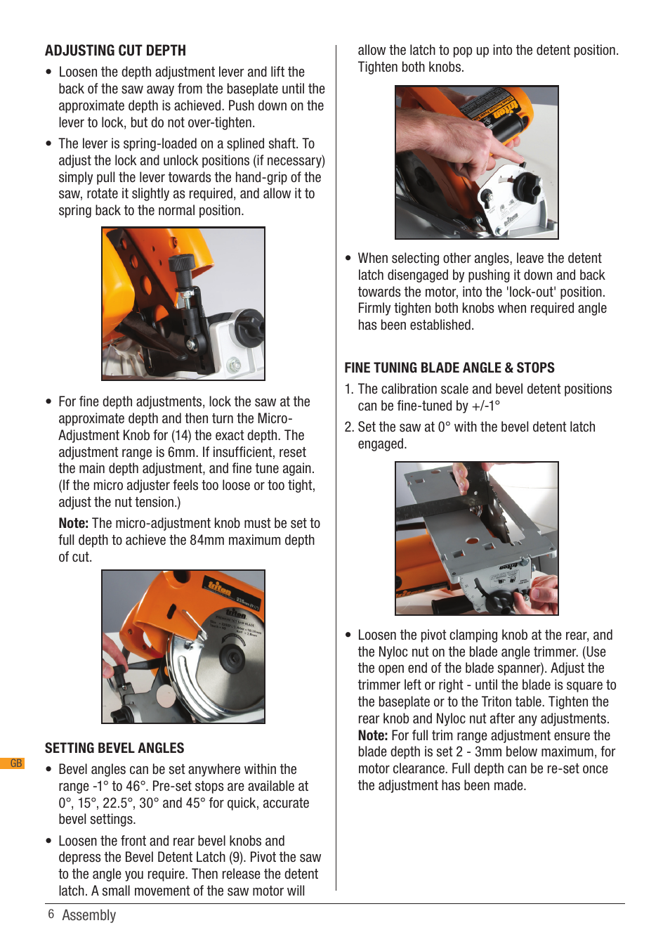 Triton TSA 001 User Manual | Page 6 / 48