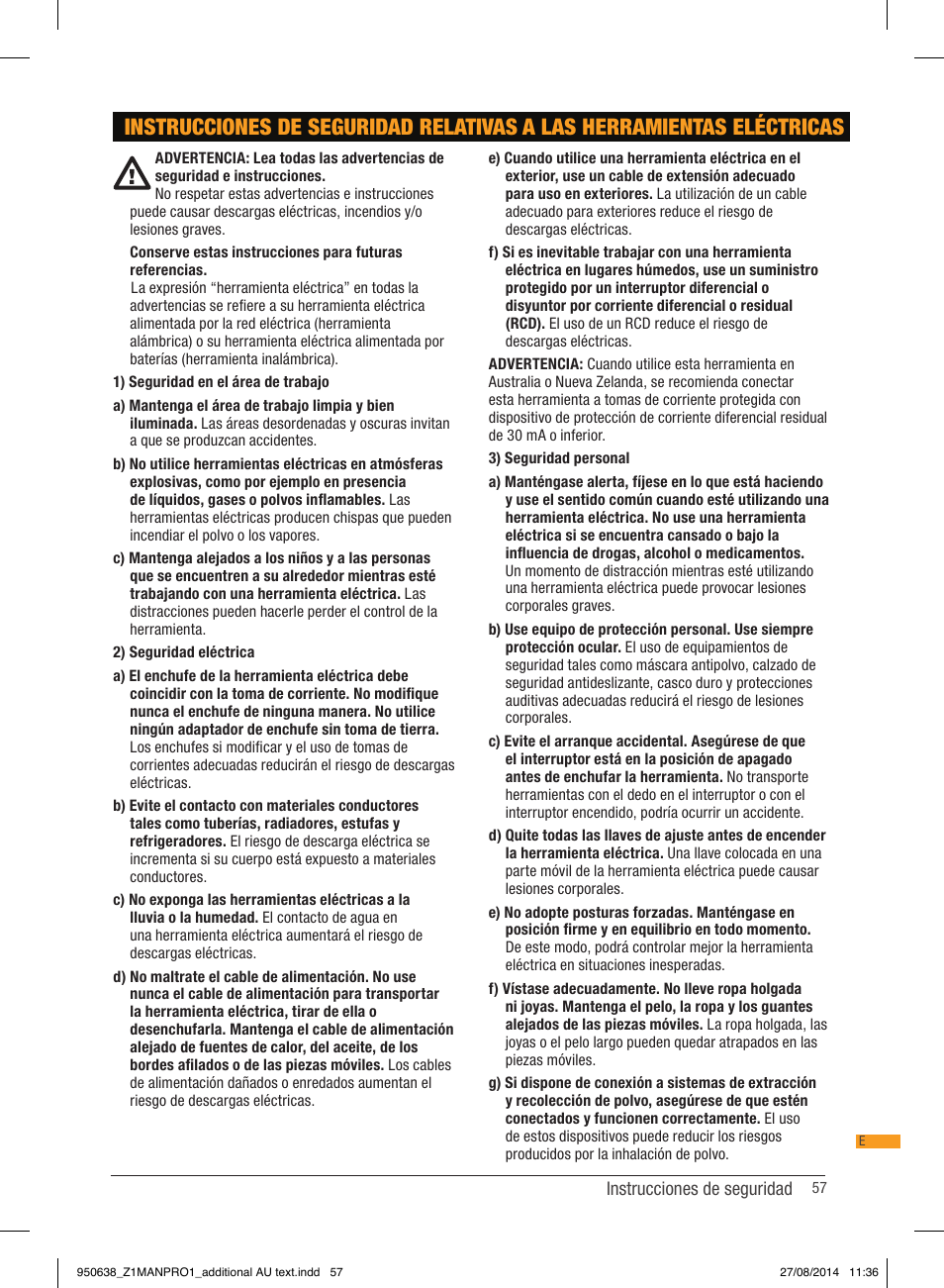 Triton TTS 1400 User Manual | Page 57 / 66
