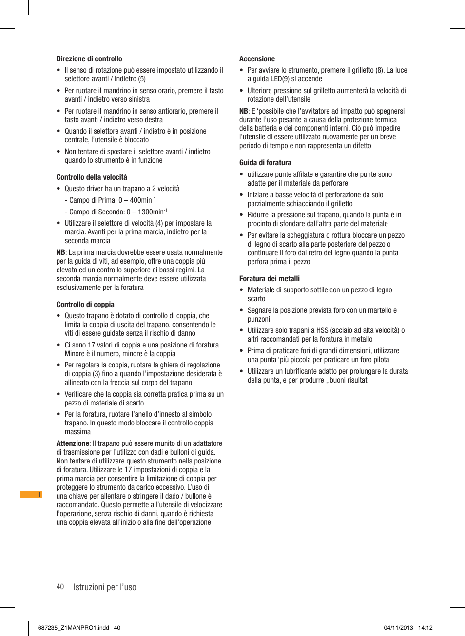 Triton T12 DD User Manual | Page 41 / 50