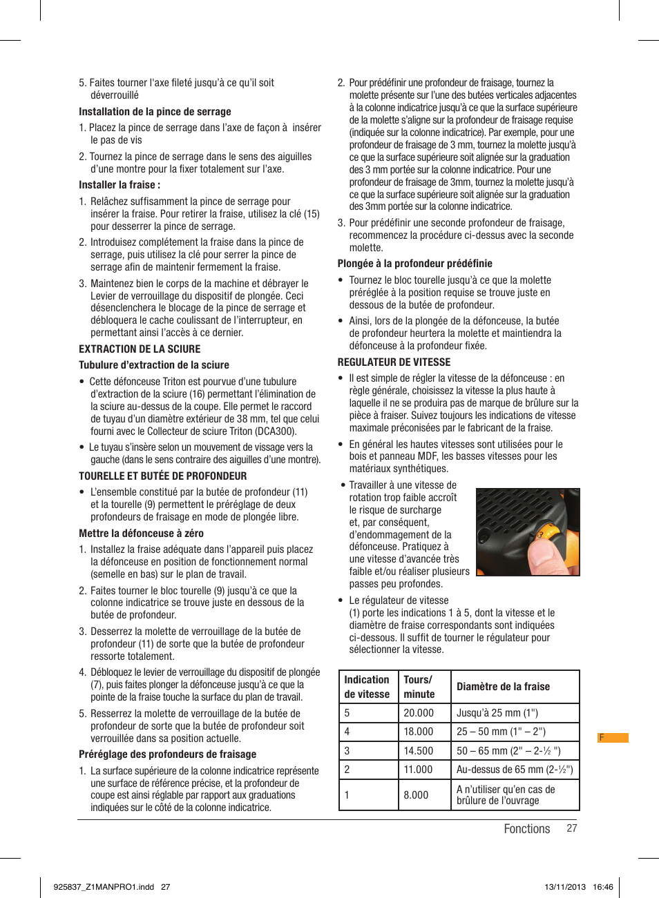 Triton JOF 001 User Manual | Page 27 / 64