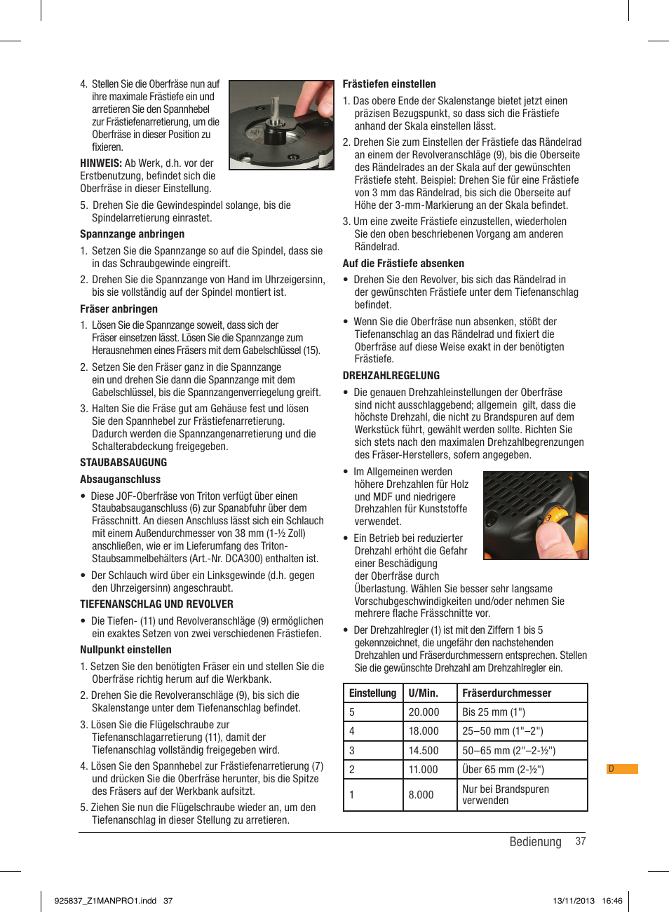 Triton JOF 001 User Manual | Page 37 / 64