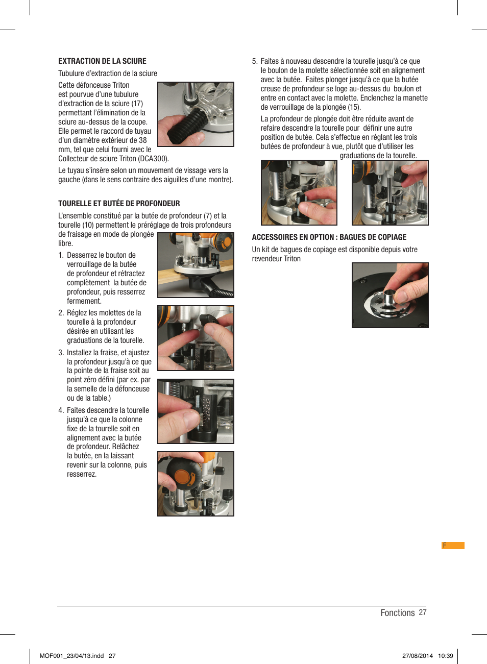 Triton MOF 001 User Manual | Page 27 / 62