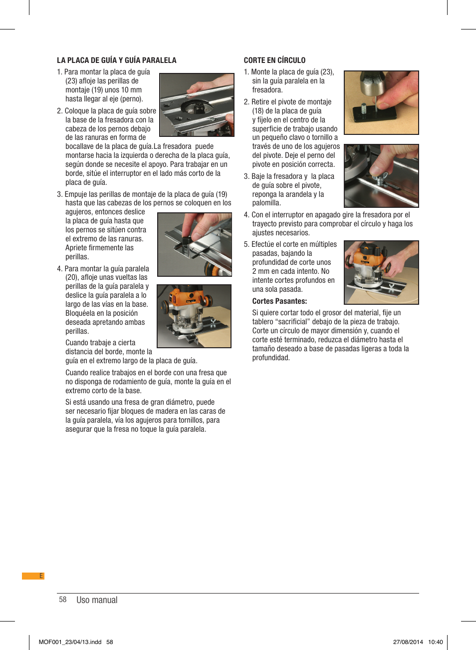 Triton MOF 001 User Manual | Page 58 / 62