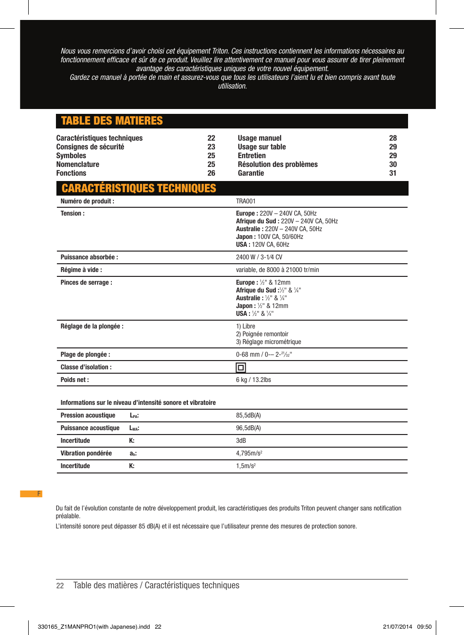 Triton TRA 001 User Manual | Page 23 / 72