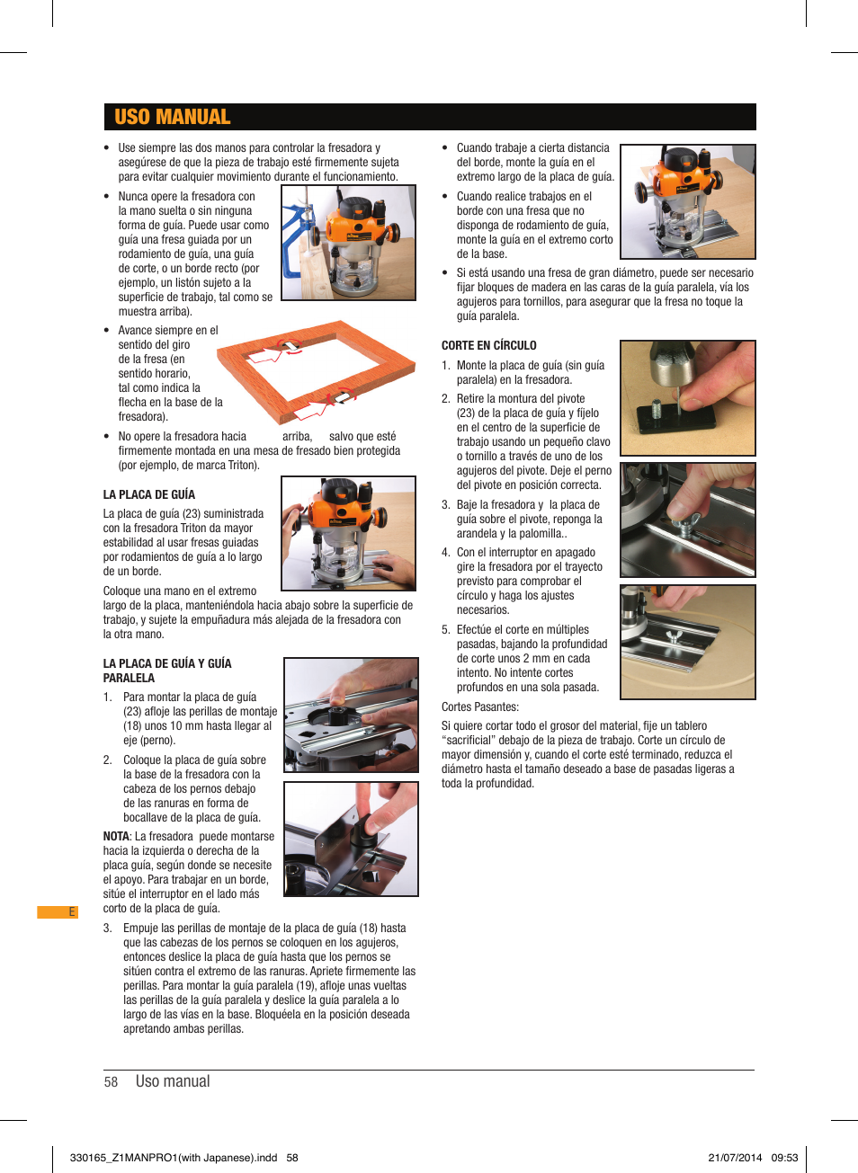 Uso manual | Triton TRA 001 User Manual | Page 59 / 72