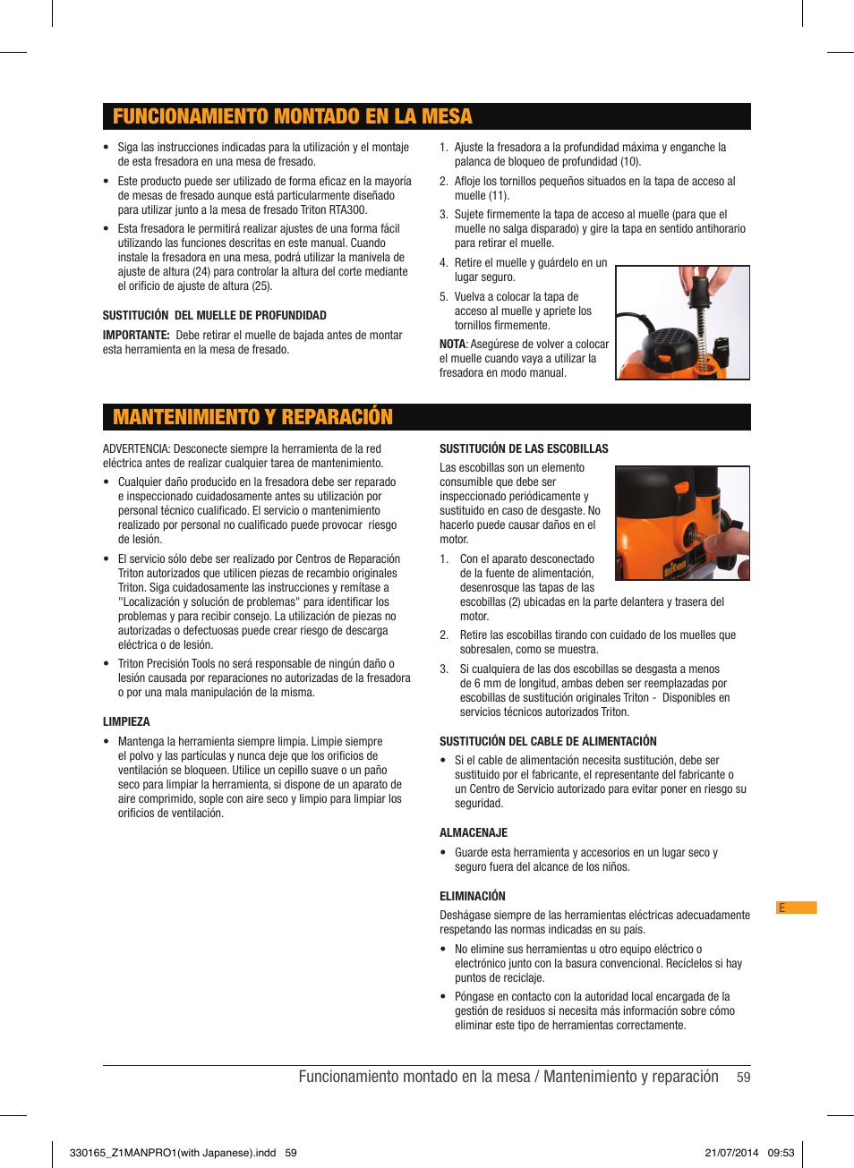 Triton TRA 001 User Manual | Page 60 / 72