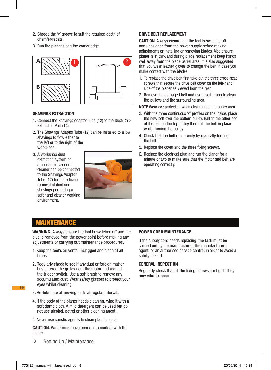 Maintenance | Triton TCM PL User Manual | Page 8 / 54