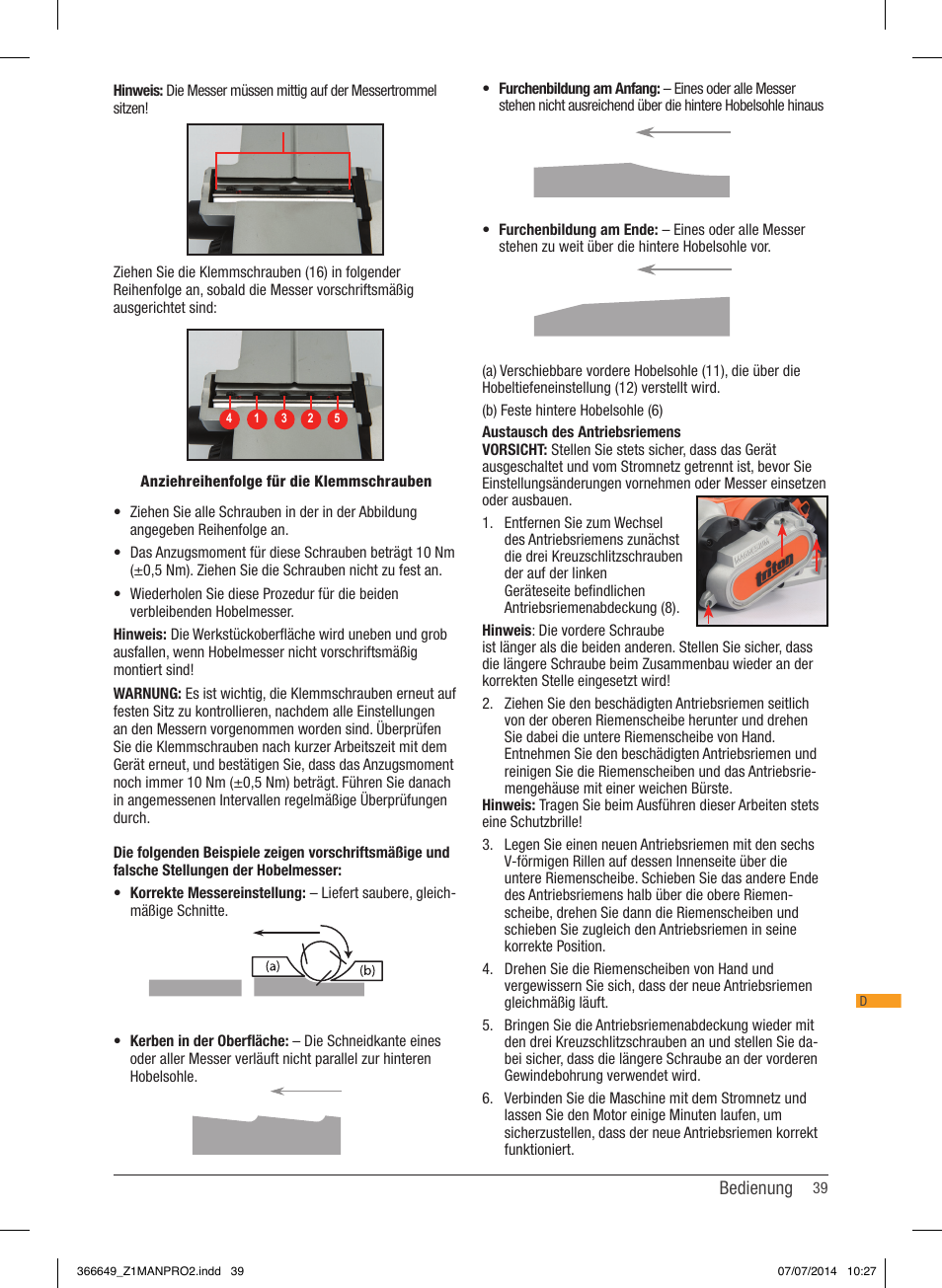 Triton TPL 180 User Manual | Page 40 / 62