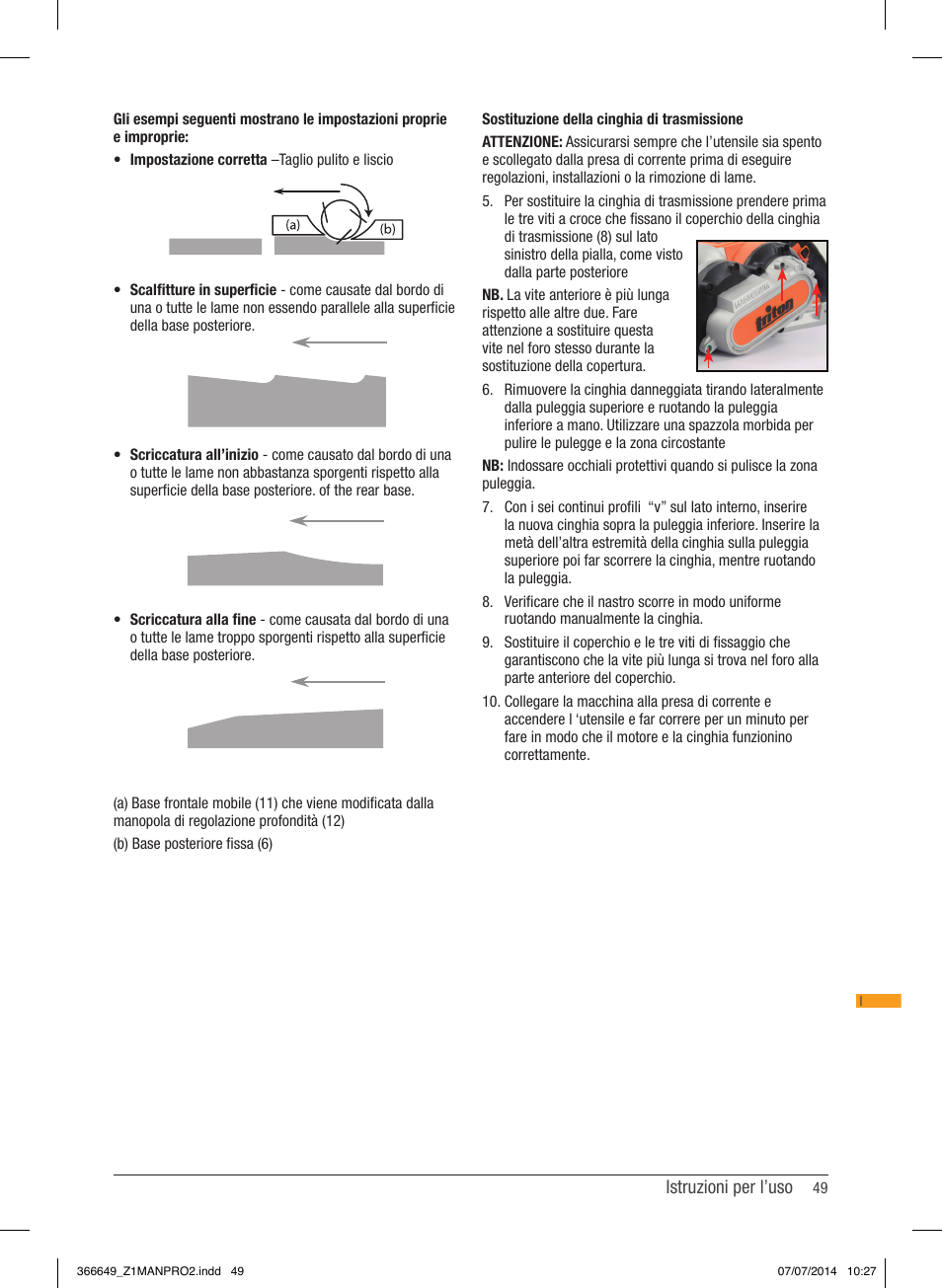 Triton TPL 180 User Manual | Page 50 / 62