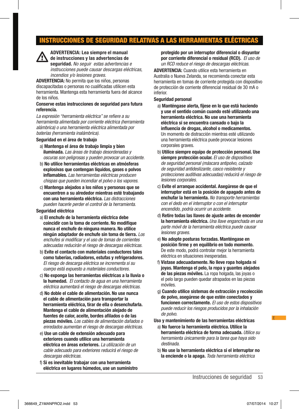 Triton TPL 180 User Manual | Page 54 / 62