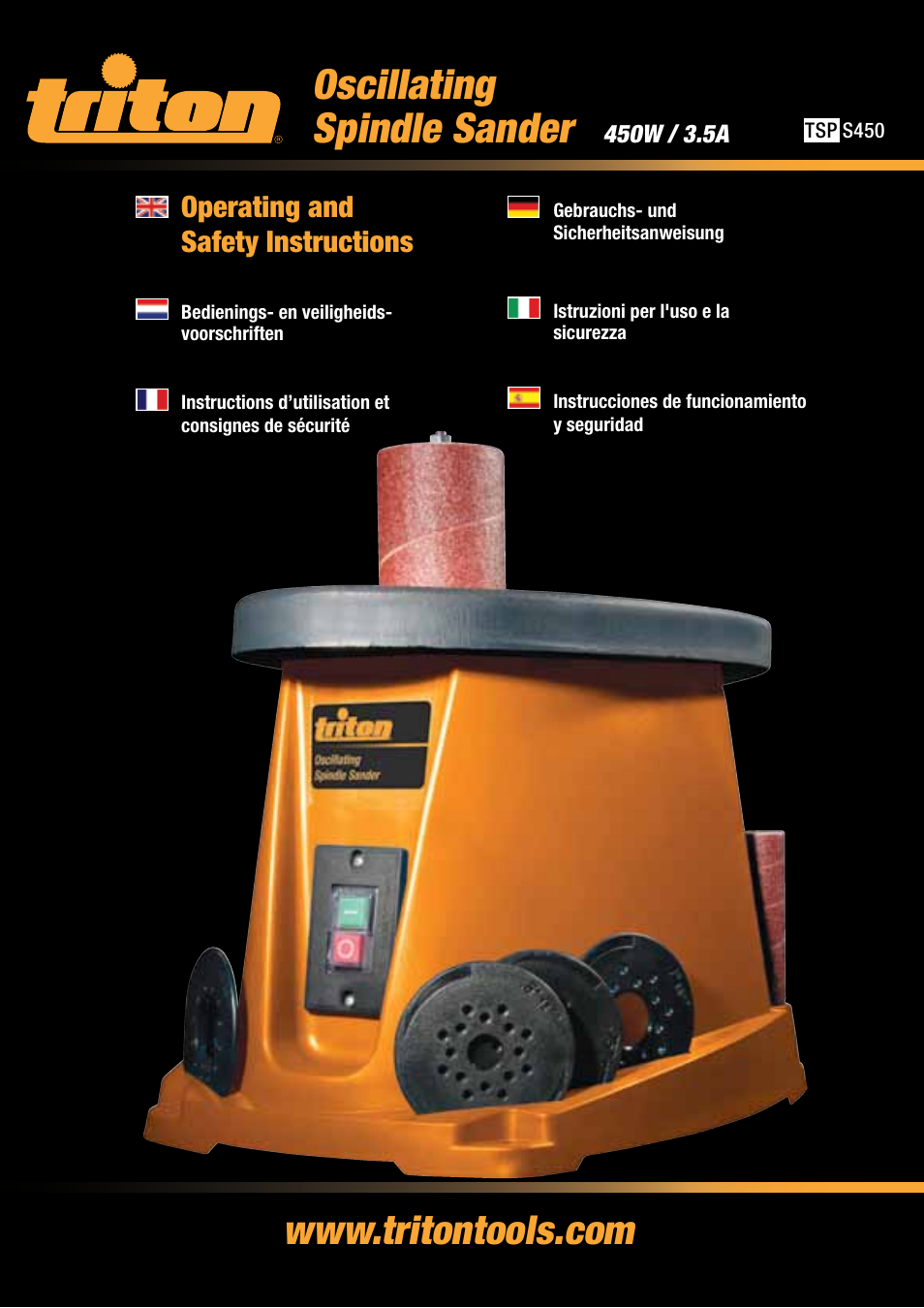 Triton TSP S450 User Manual | 40 pages