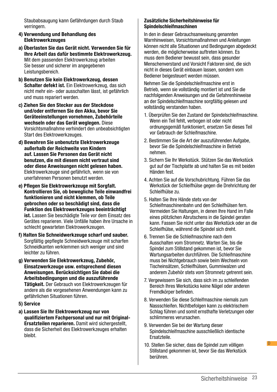 Triton TSP S450 User Manual | Page 23 / 40