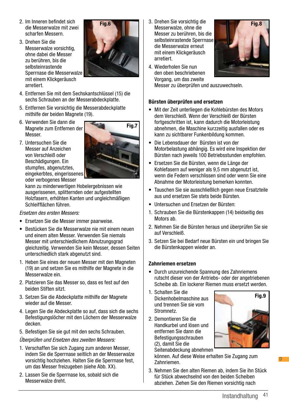 Triton TPT 125 User Manual | Page 41 / 64