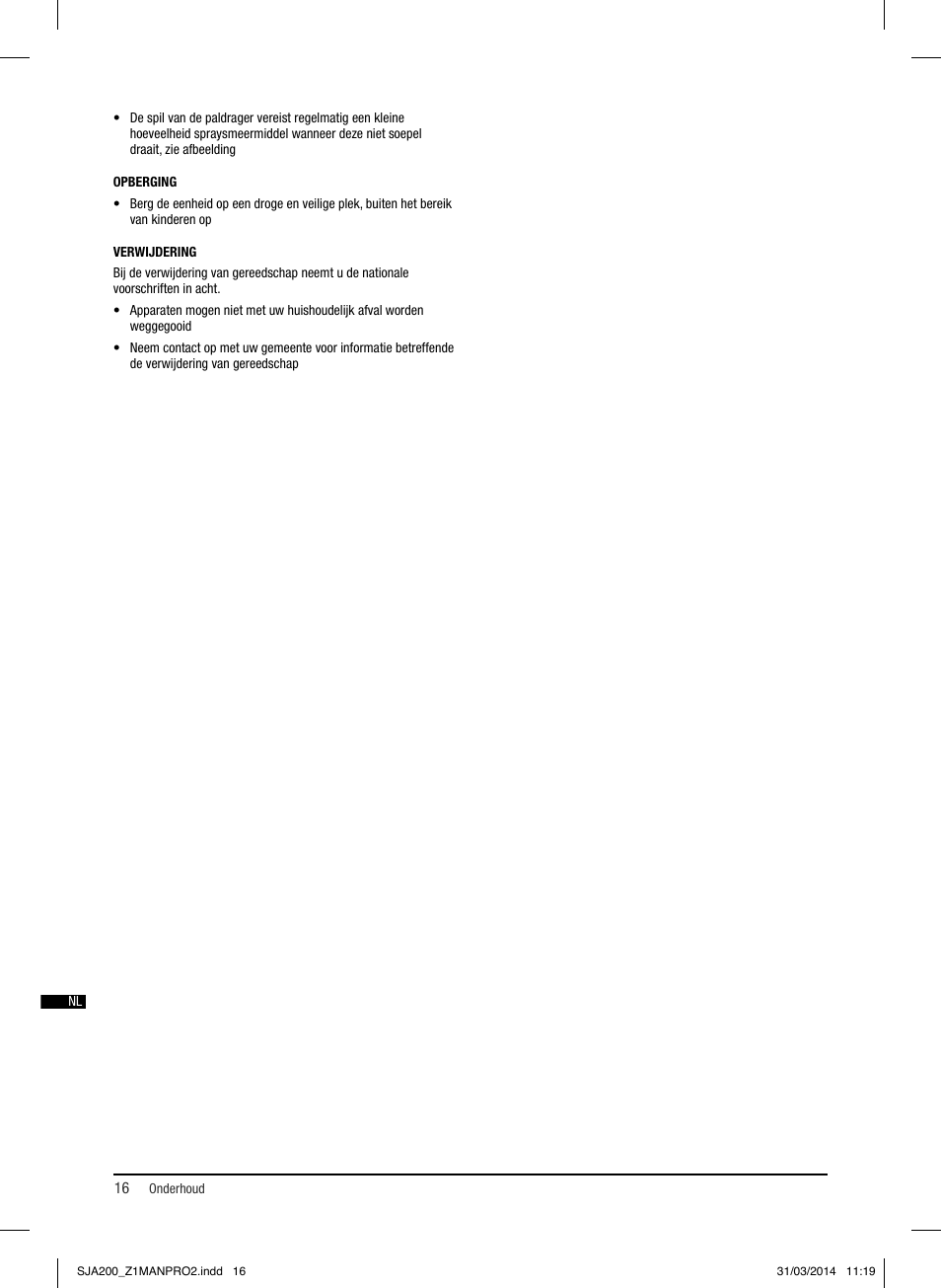 Triton SJA 200 User Manual | Page 17 / 66