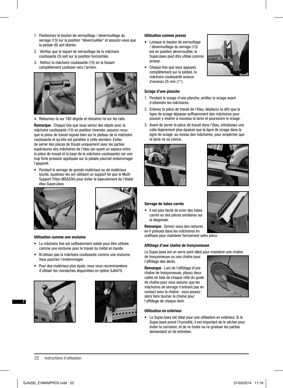 Triton SJA 200 User Manual | Page 23 / 66