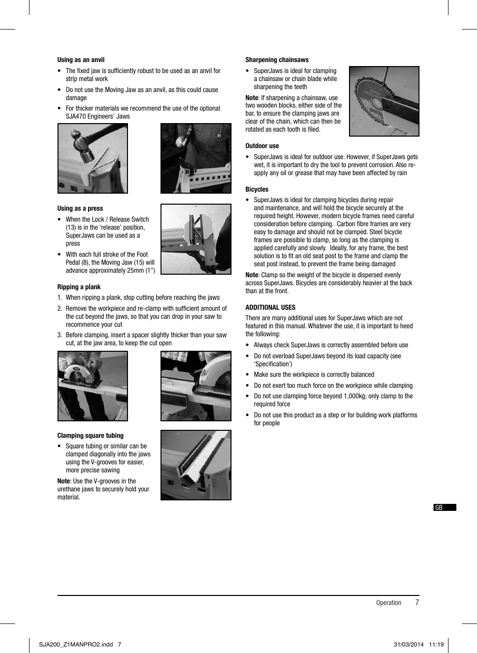 Triton SJA 200 User Manual | Page 8 / 66