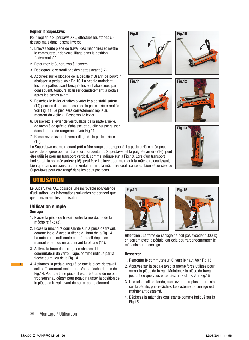 Utilisation, Utilisation simple | Triton SJA 300 User Manual | Page 27 / 62