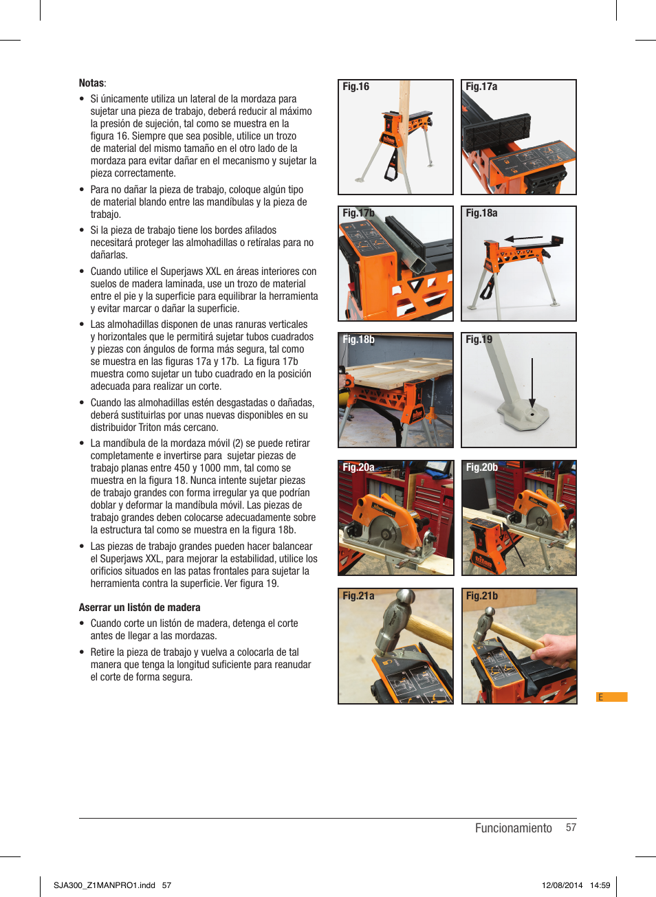 Triton SJA 300 User Manual | Page 58 / 62