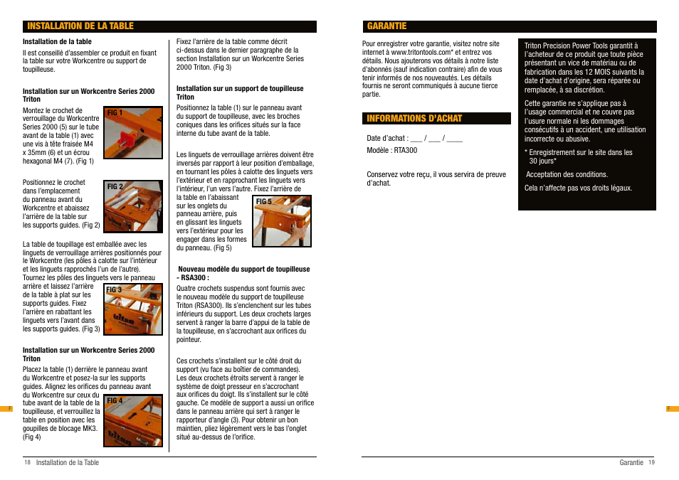 Triton RTA 300 User Manual | Page 10 / 19