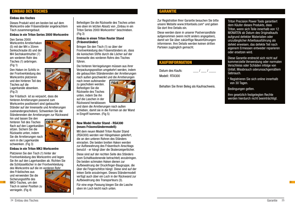 Triton RTA 300 User Manual | Page 13 / 19