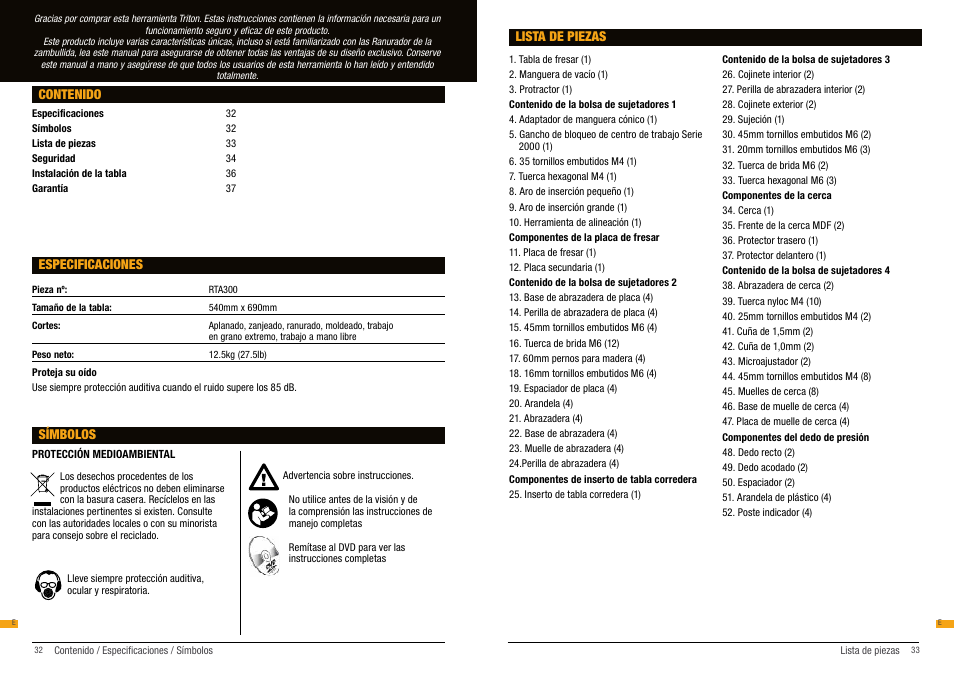 Triton RTA 300 User Manual | Page 17 / 19