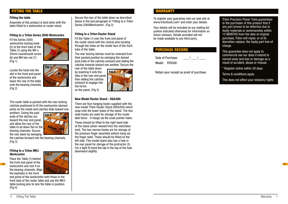 Triton RTA 300 User Manual | Page 4 / 19