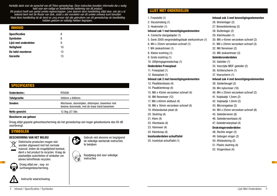 Triton RTA 300 User Manual | Page 5 / 19