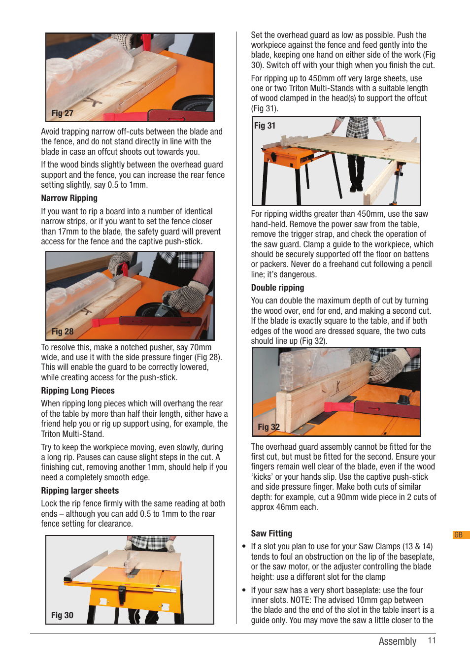 Triton TCB 100 User Manual | Page 11 / 79