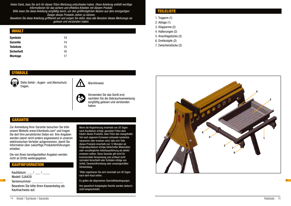 Triton SJA 420 User Manual | Page 8 / 13