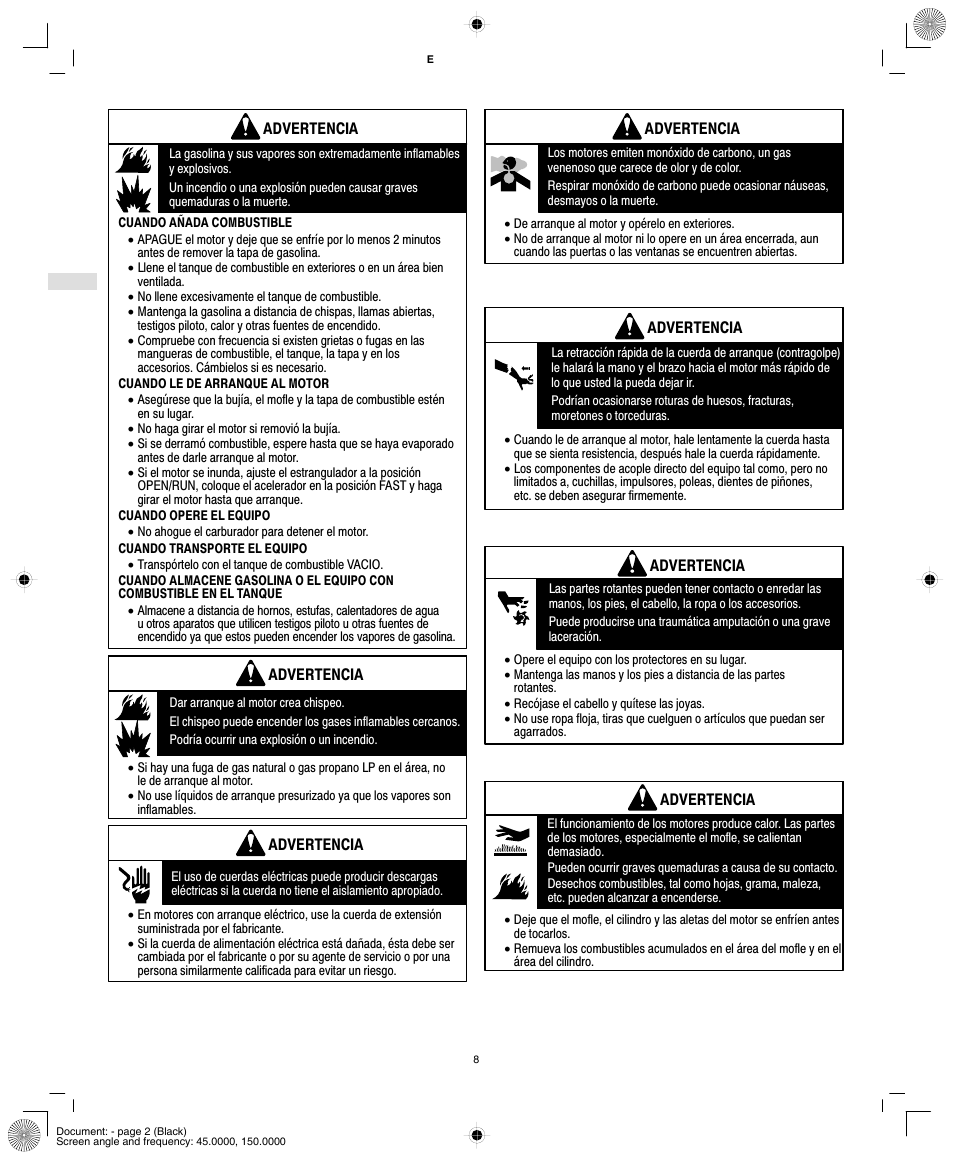 Briggs & Stratton 84100 User Manual | Page 10 / 24