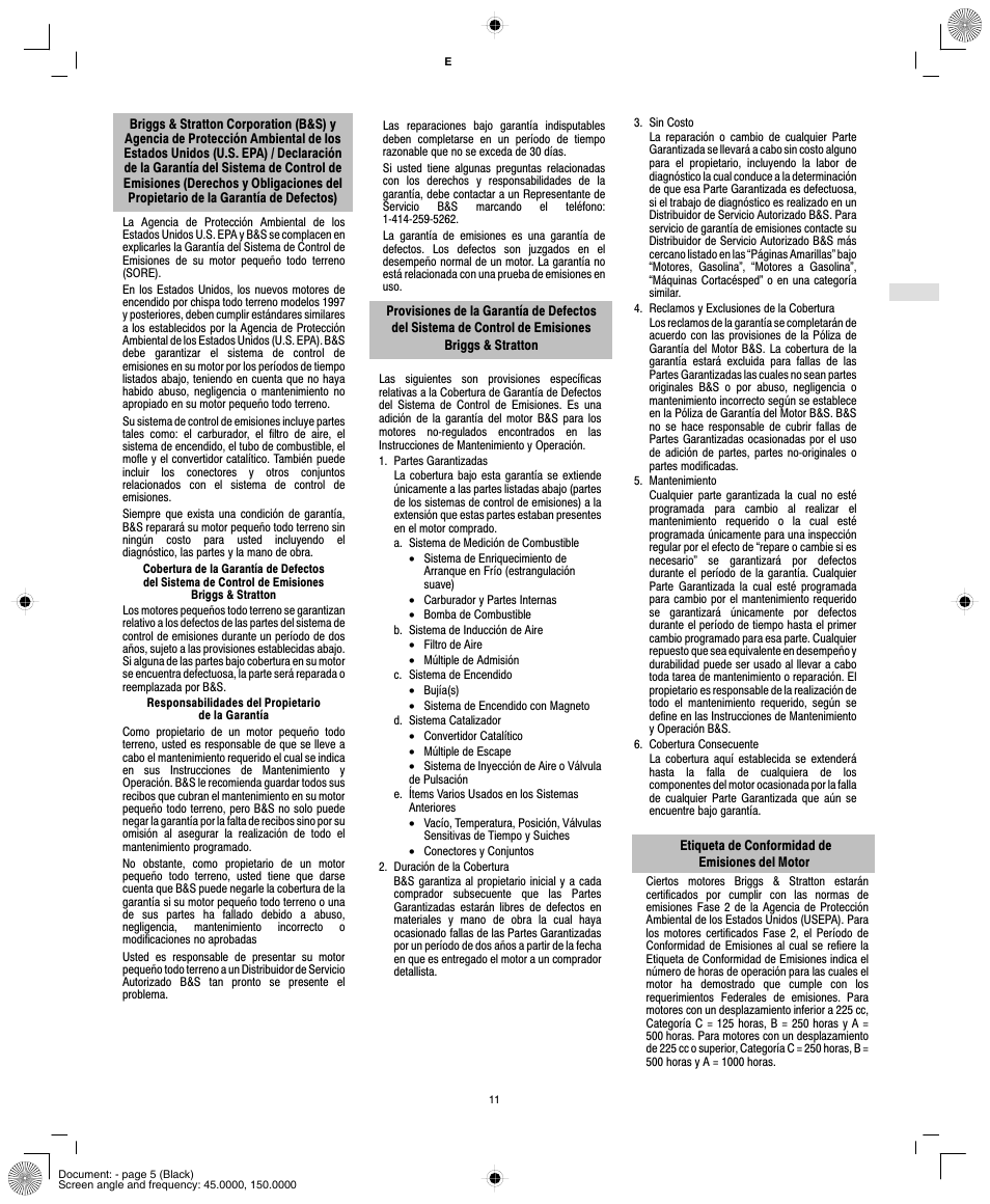 Briggs & Stratton 84100 User Manual | Page 13 / 24