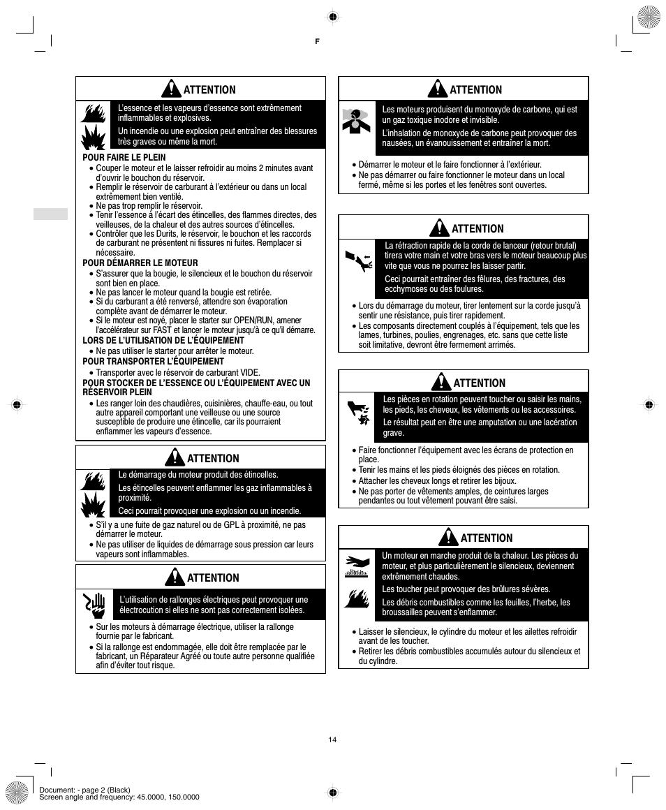 Briggs & Stratton 84100 User Manual | Page 16 / 24