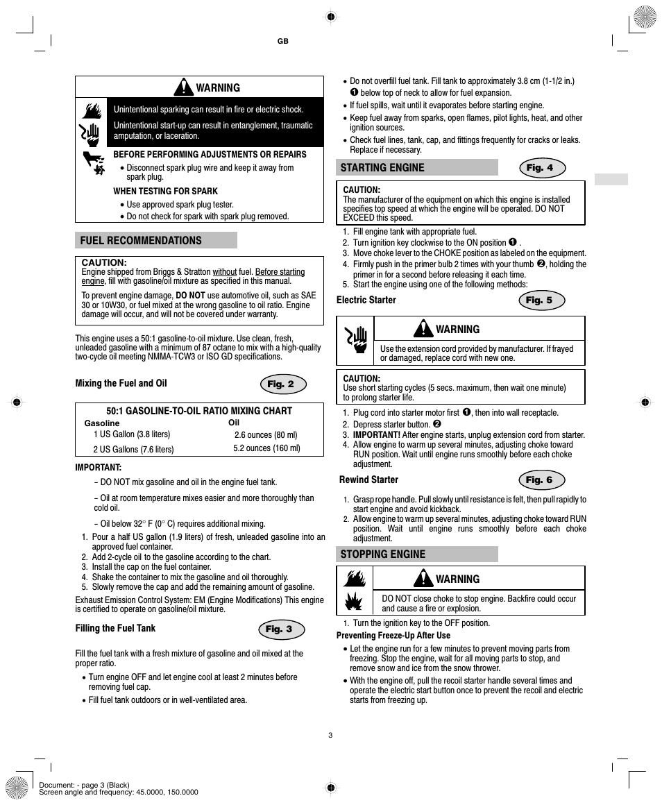 Briggs & Stratton 84100 User Manual | Page 5 / 24