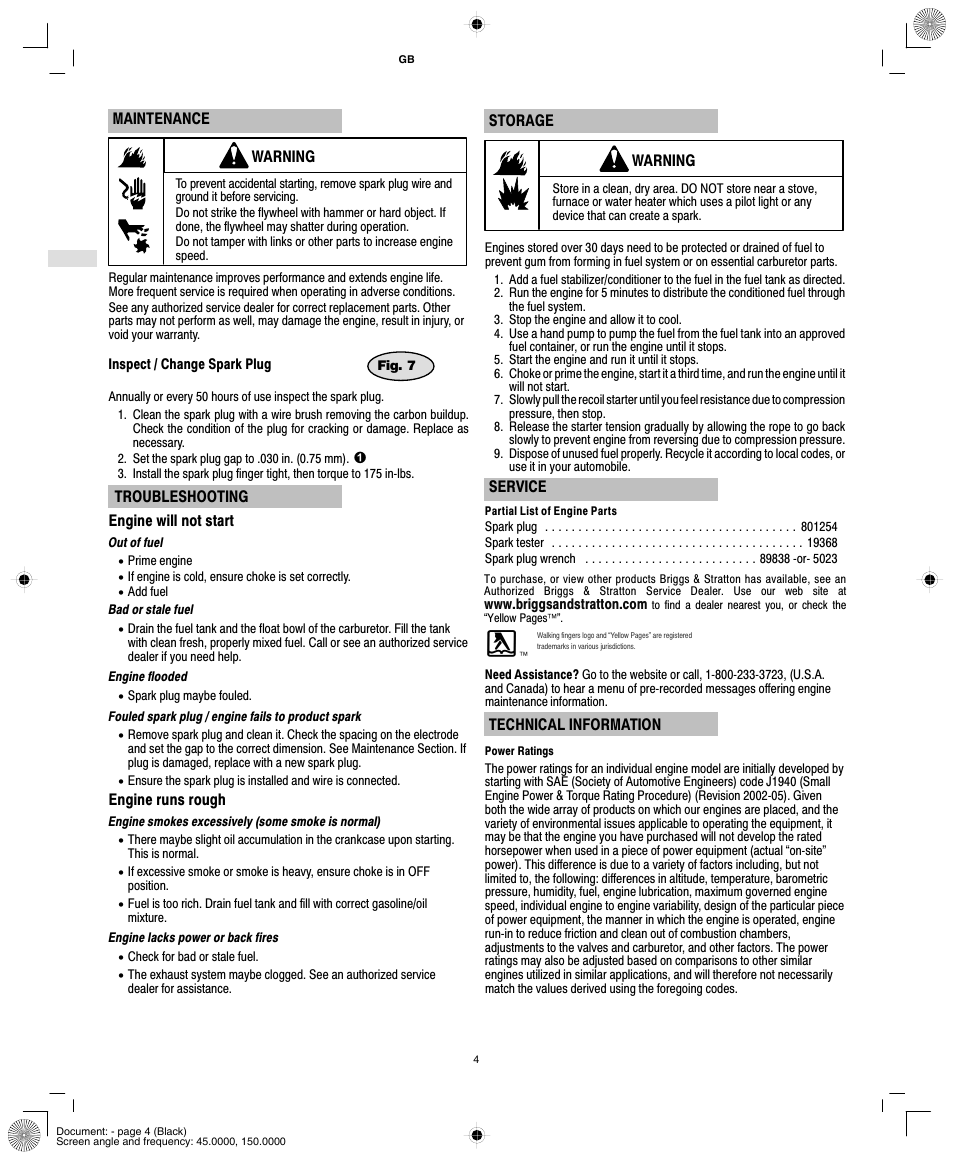 Briggs & Stratton 84100 User Manual | Page 6 / 24