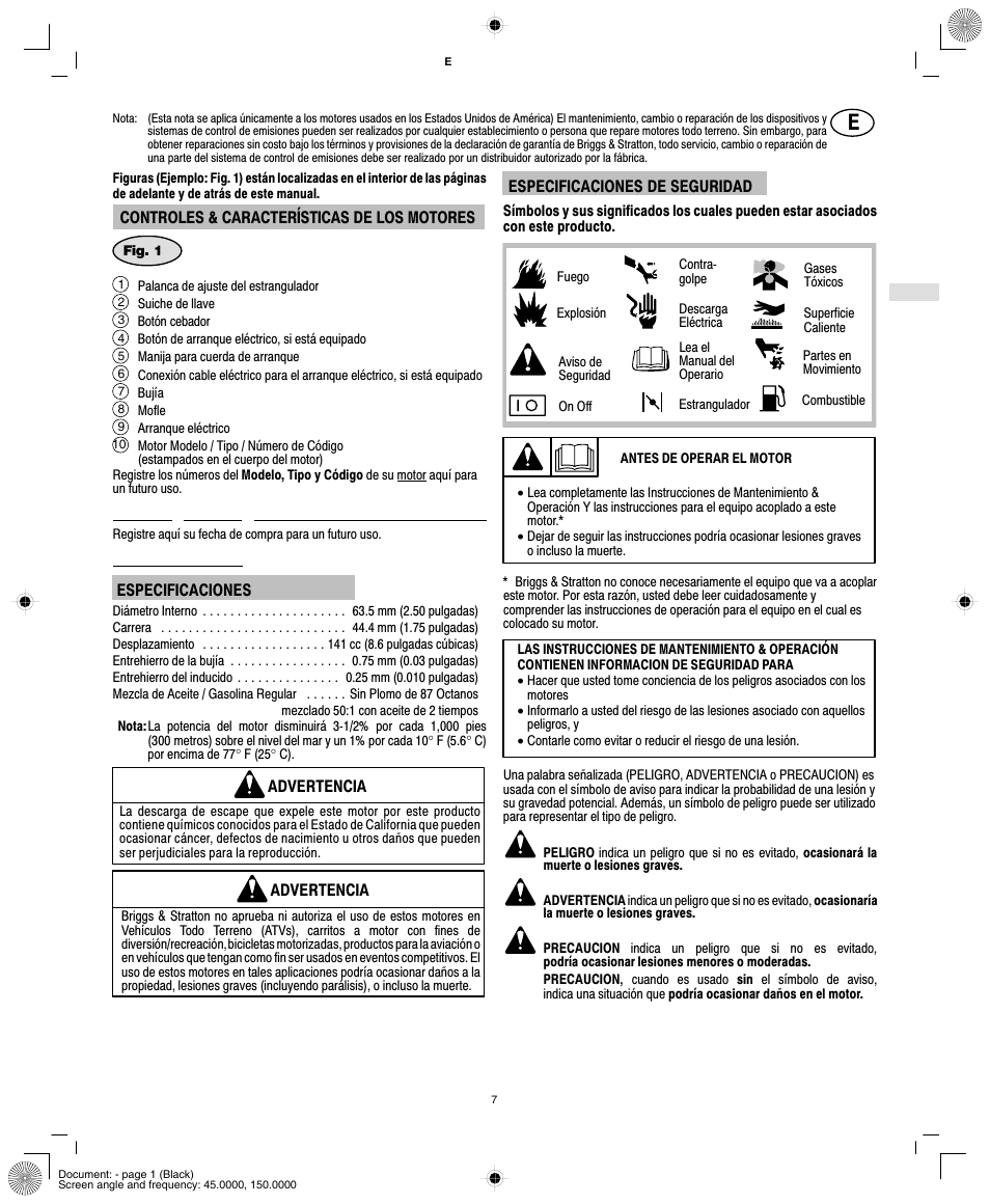 Briggs & Stratton 84100 User Manual | Page 9 / 24