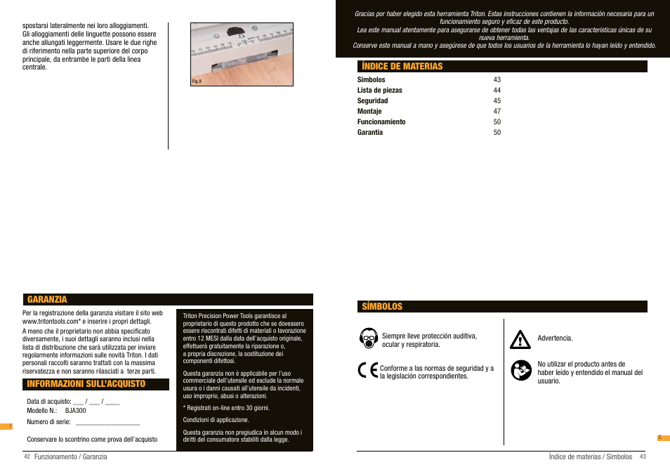 Triton BJA 300 User Manual | Page 22 / 26