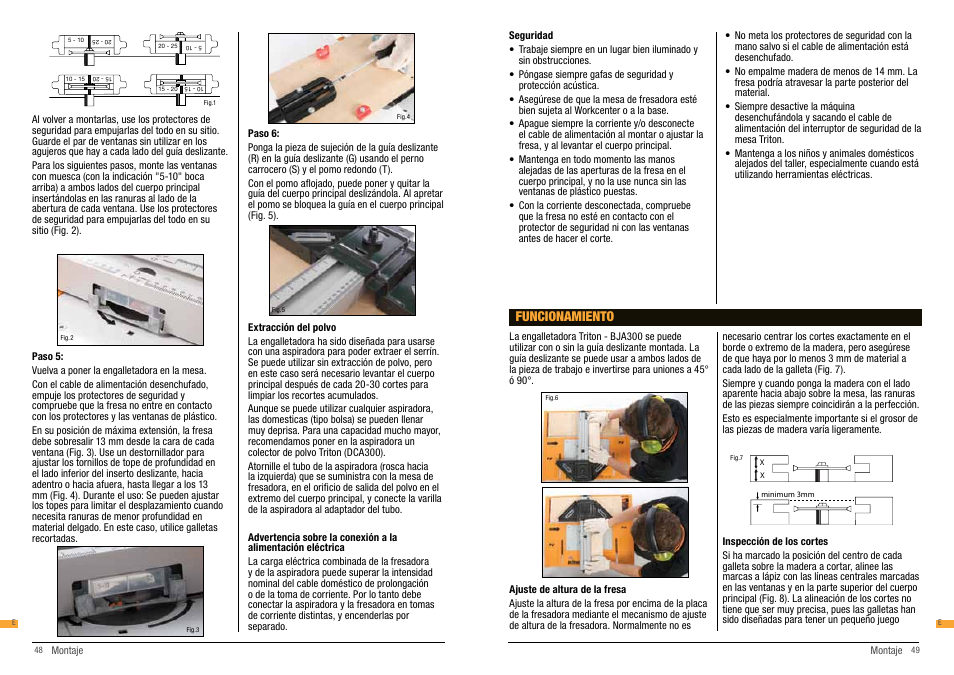 Funcionamiento | Triton BJA 300 User Manual | Page 25 / 26