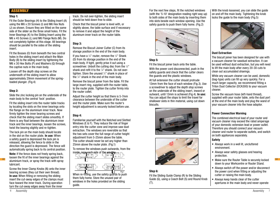 Assembly | Triton BJA 300 User Manual | Page 4 / 26