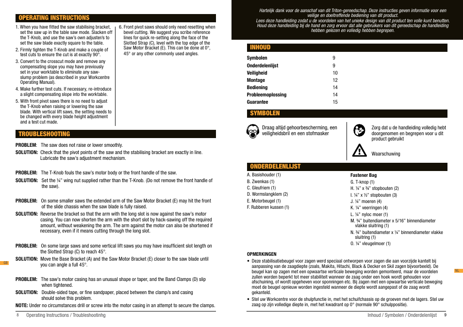 Triton ABA 020 User Manual | Page 5 / 22