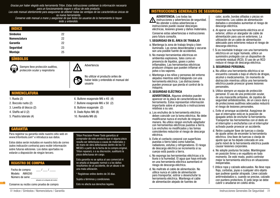 Triton AWA 200 User Manual | Page 12 / 15