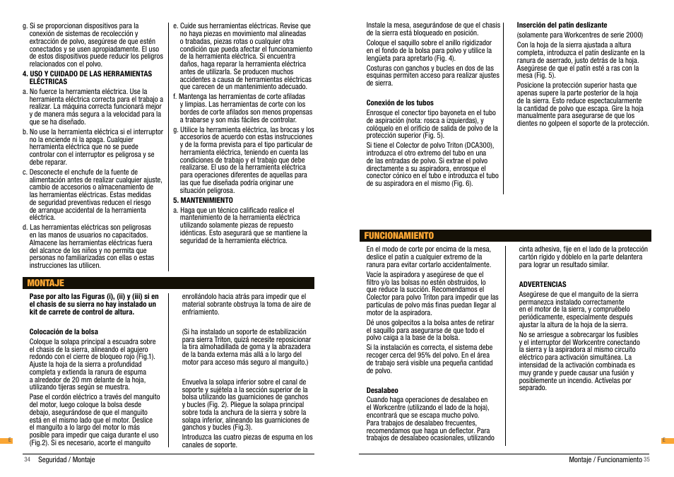 Triton DCA 250 User Manual | Page 18 / 19